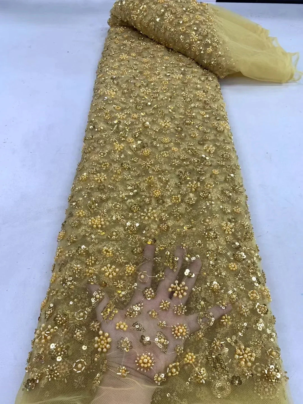 Tubo de cuentas brillantes y exquisitas de 23 colores para bordar uñas, flores tridimensionales, lentejuelas, tela para coser vestidos de noche.