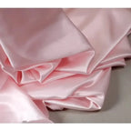 قماش حرير ساتان مرن - مادة ناعمة لامعة 145 سم