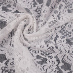 Colección Primavera/Verano 2025, tela de encaje hueco Jinammonia, tela de ropa de mujer de moda, tela de encaje al por mayor.