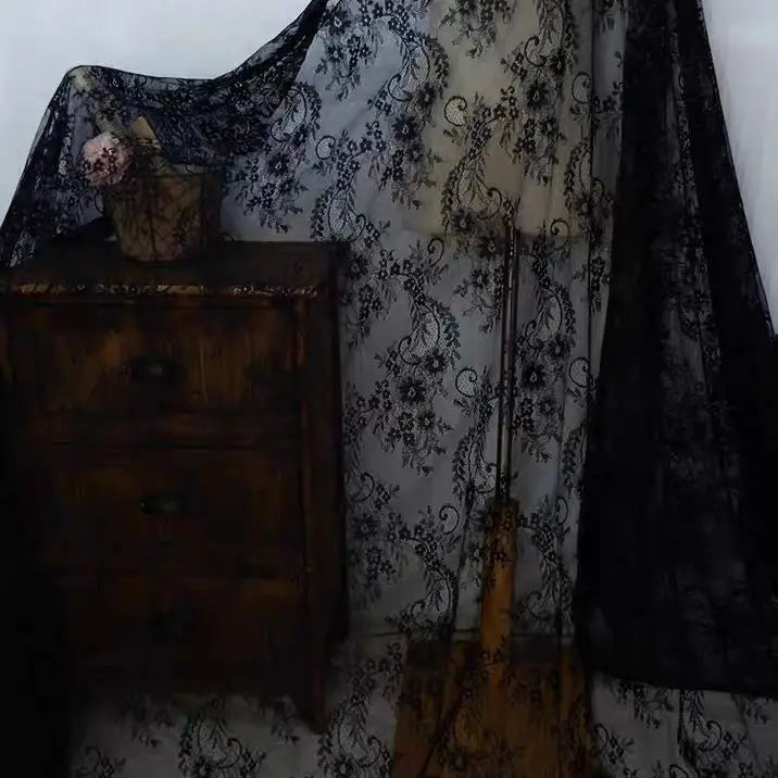 Tela de encaje adecuada para vestidos de novia, vestidos formales, ropa de bricolaje y decoración de ropa formal ligera.
