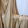 Elastic Silk Satin Fabric - Soft Glossy Material 145cm