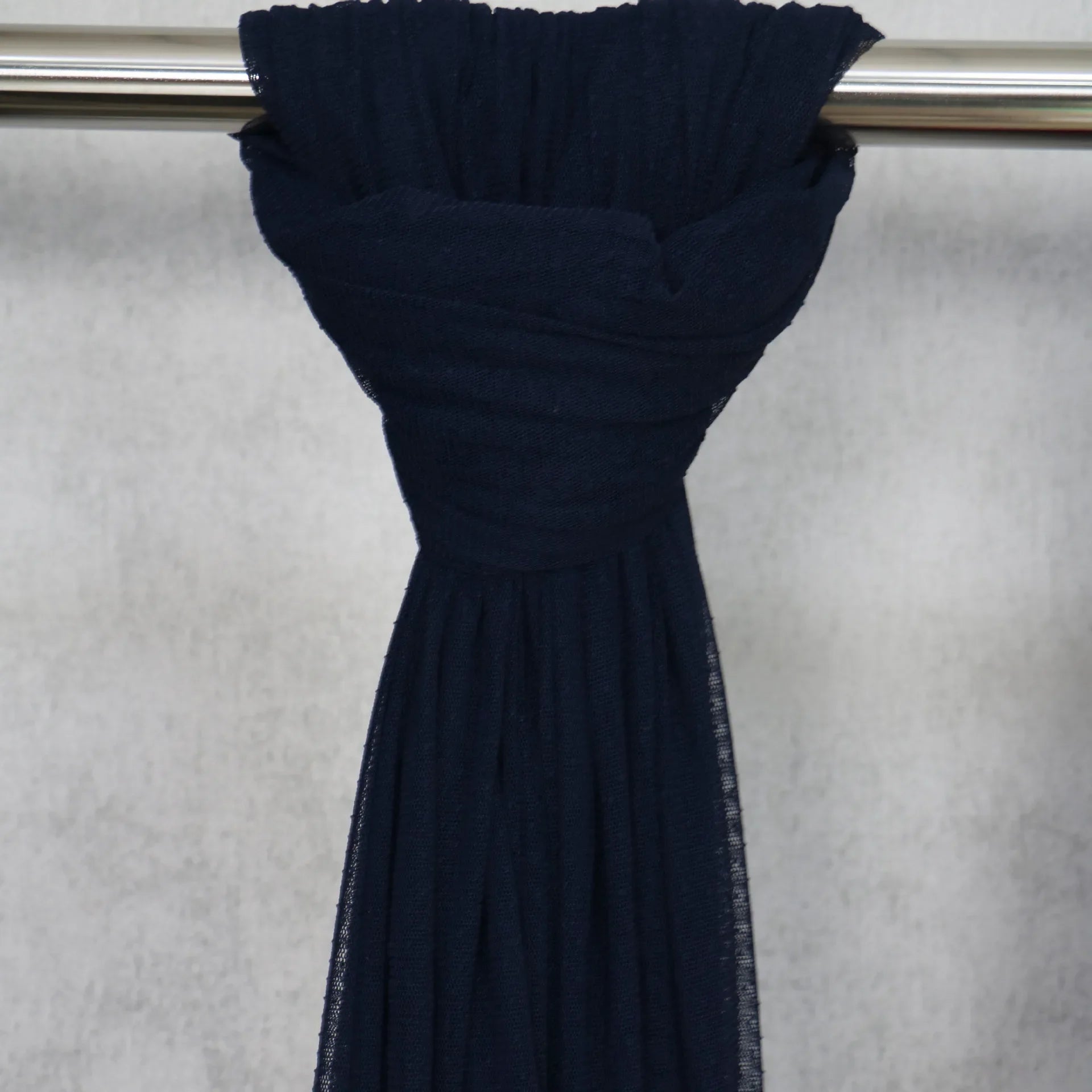 Polka Dot Mesh Organza Fabric - Refined Sheer Material