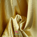 Sparkling Satin Snowflake Fabric - Double Crepe Material 150cm - fabric photo 2