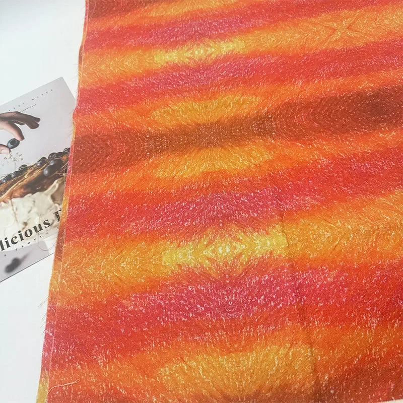 قماش قطني كتان مطبوع عليه رسومات زيتية عالية الجودة لمفارش الطاولات والستائر ومشاريع الحرف اليدوية والديكور المنزلي