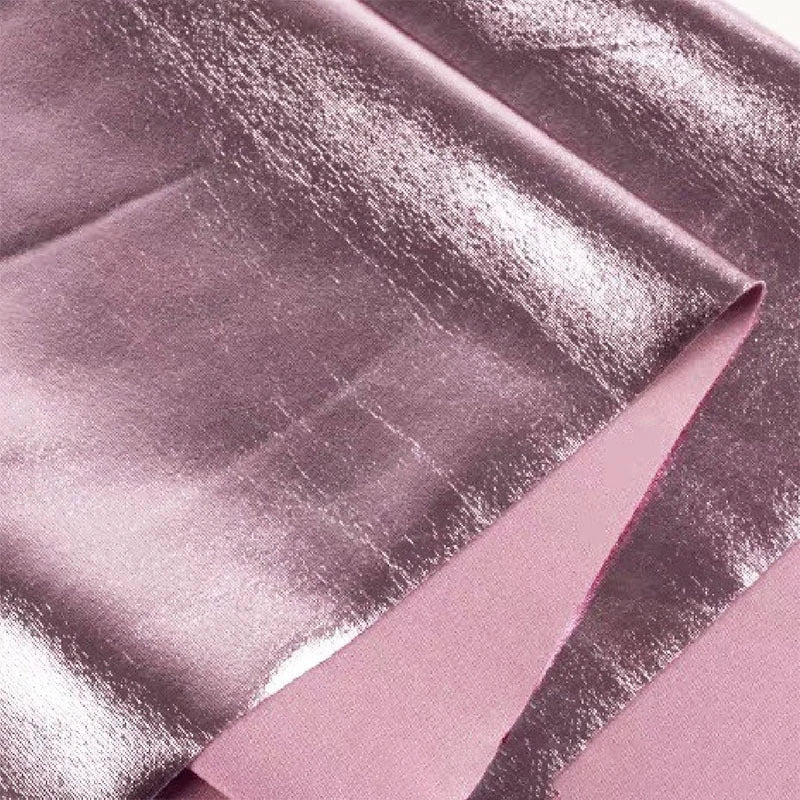 Stunning Gold Liquid Metallic Spandex Lame Fabric for Dance Wear Costumes Dress Backgrounds and Fashion Designer Material