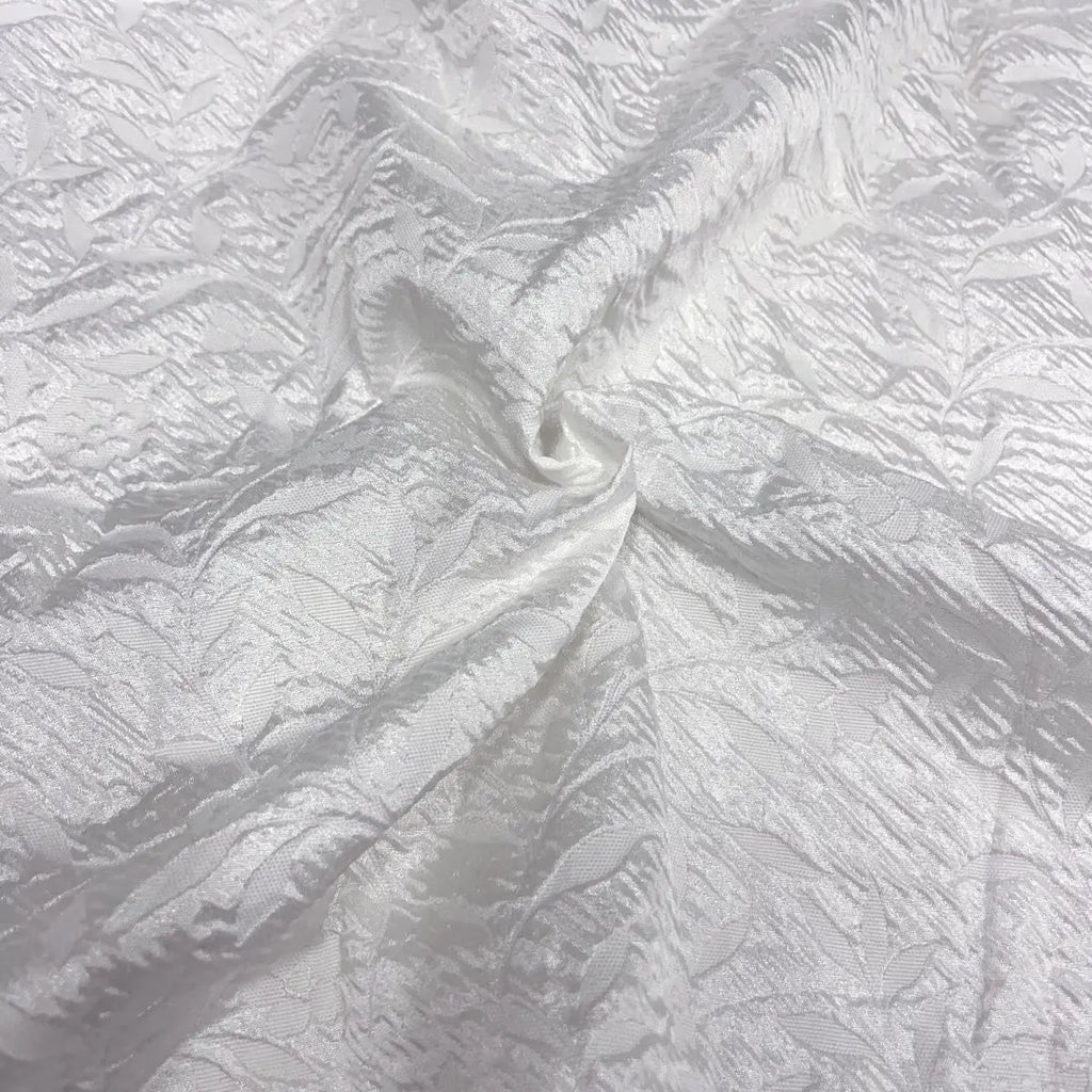 3D Relief Jacquard Fabric - Lustrous for Bridal & Formal Gowns