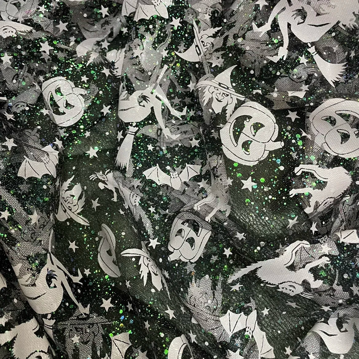 شبكة شفافة مطبوعة على شكل شبكة عنكبوتية لتزيين ملابس الأطفال في الهالوين