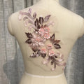 3D Flower Lace Patch - Elegant for Performance Costume & Evening Dress