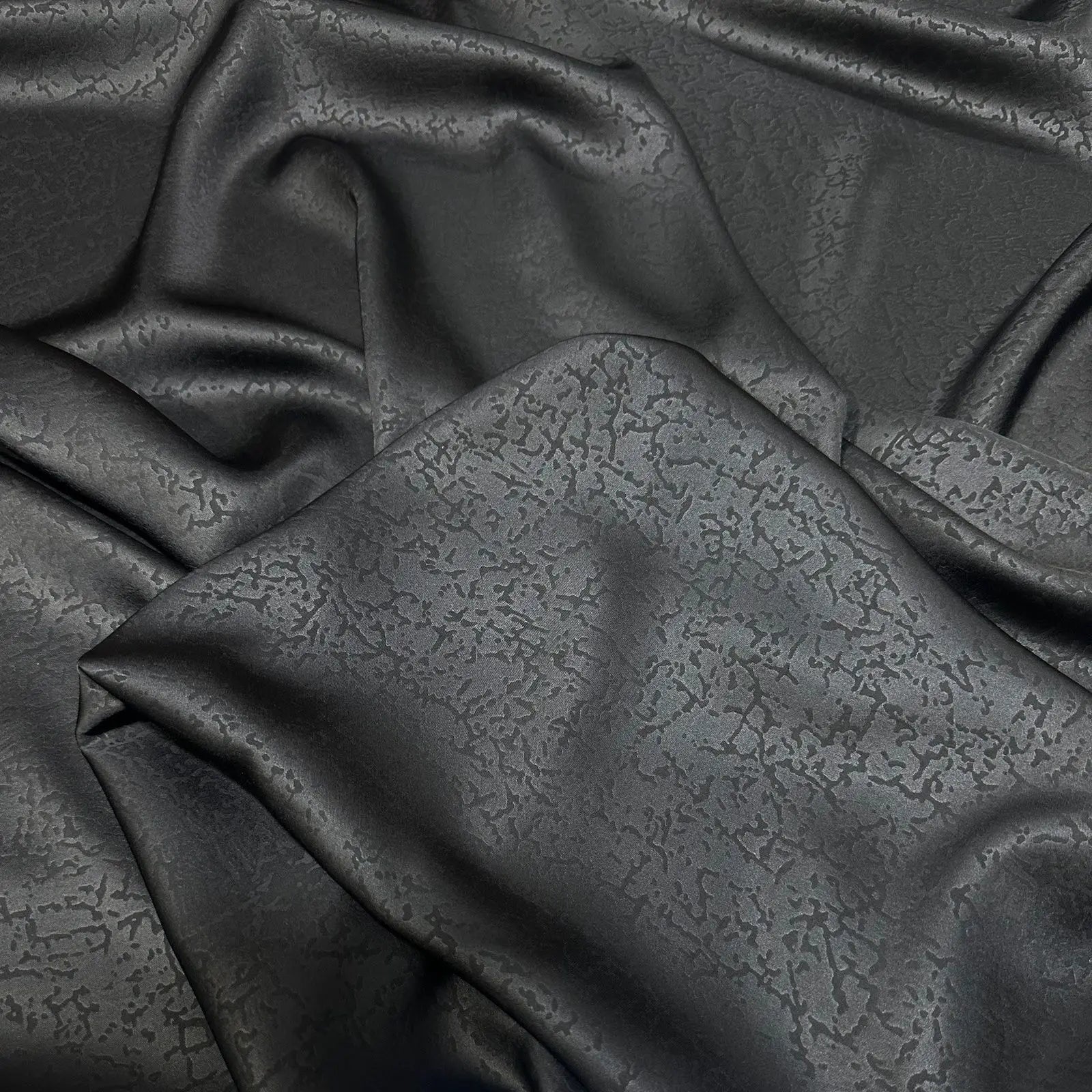 Tejido de acetato jacquard con estampado de tortuga, suave y agradable para la piel, adecuado para vestidos de novia, vestidos formales y manualidades DIY hechas a mano.