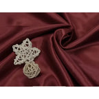 Tissus Simulated Silk With Light Satin Cloth Wholesale Wedding Dress Wedding Pajamas Homewear Lining Eye Mask Shower Cap Fabric