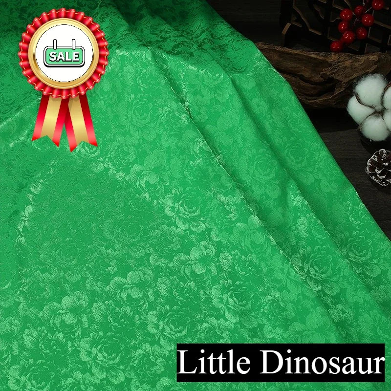 قماش ساتان حريري من الجاكار الرائع مثالي لفساتين الزفاف وفساتين السهرة ومشاريع الحرف اليدوية الأنيقة والخالدة