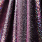 Gold Foil Glitter Stretch Fabric - Gradient for Stage Costume & Decor
