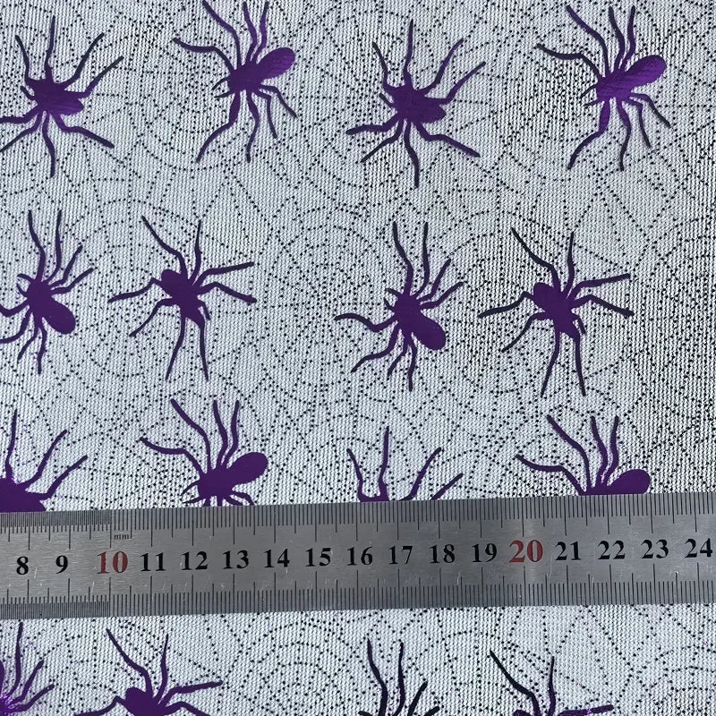 ديكور مشهد شبكة العنكبوت العابر للحدود في الهالوين، خلفية لعبة من القماش الشبكي، زي أداء يدوي الصنع، نسيج فريد من نوعه