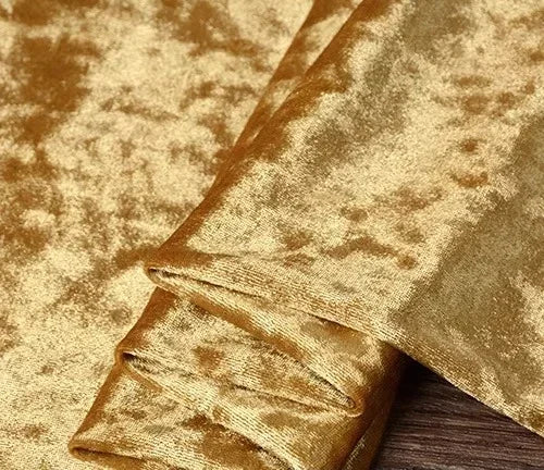 Golden Diamond Velvet Fabric Glossy Velvet Thickened Elastic Velvet Clothing Sofa Pillows Sewing Clothing Fabric