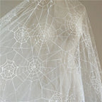 Creative Spider Web Sequin Lace - Wedding & Stage Performance Fabric