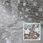 Lace Embroidery Branches Three-dimensional Velvet Flowers Lace Nail Beads Sequins Fabric Sewing Wedding Dresses Andevening Gowns