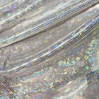Laser Iridescent Hot Stamping Fabric - Shiny for Stage Costume & Decor