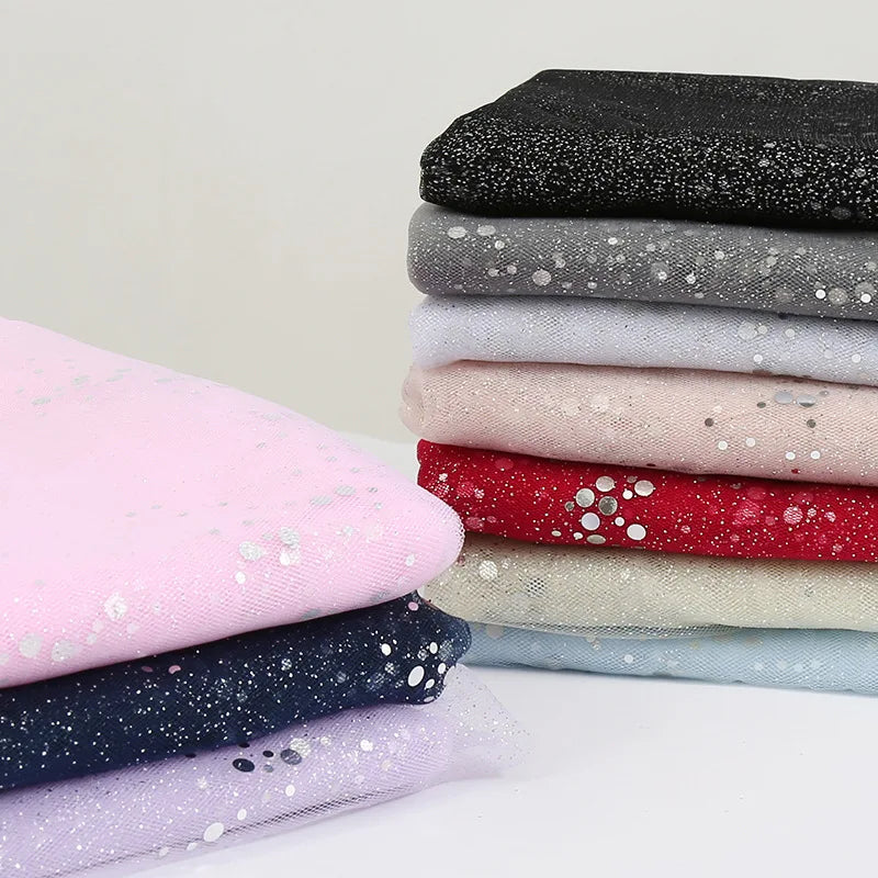 Galaxy Mesh Dreamy Fluffy Skirt Yarn - Stage Clothing & Backdrop Fabric