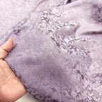 Tejido ligero, irregular y de caída suave, adecuado para vestidos de novia, vestidos formales y telas para ropa de bricolaje hechas a mano.