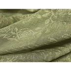Soft Pleated Rose Fabric - Natural Fiber for Evening Gowns & Bridal
