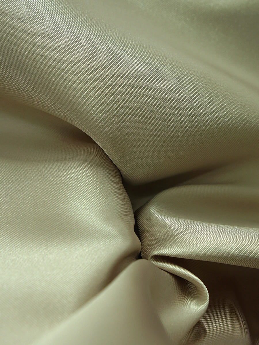 قماش ساتان ميكادو ثقيل - مادة فستان زفاف منظم بعرض 150 سم