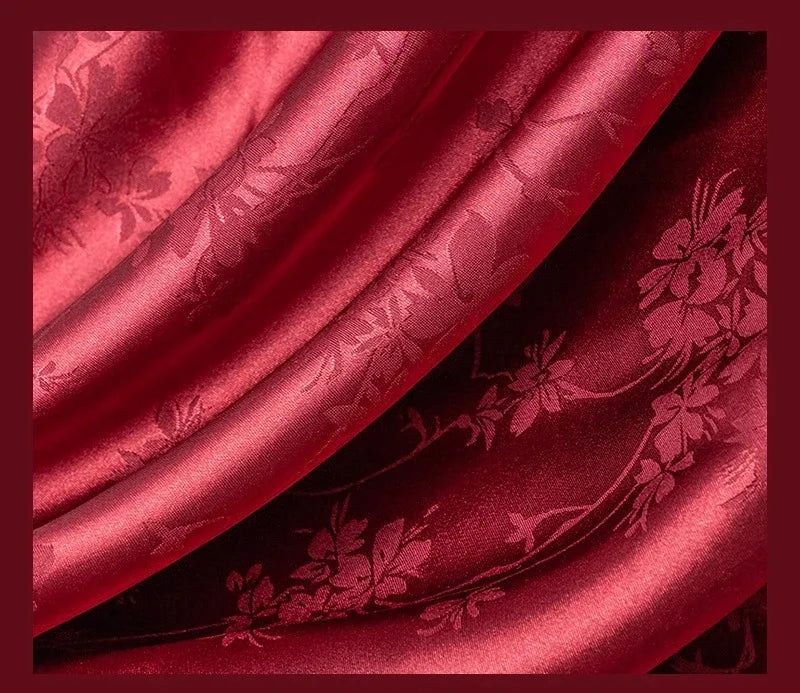قماش ساتان أسيتات مقلد ناعم من الجاكار - خامة فاخرة، 145 سم