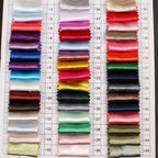 Snowflake Satin Crepe Fabric - Glossy Stretch for Stage Costumes