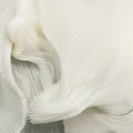 Accordion-Pleated Crystal Organza for Sculptural Dresses & Gowns — fabric photo 7