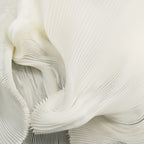 Accordion-Pleated Crystal Organza for Sculptural Dresses & Gowns — fabric photo 7