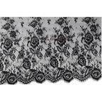 قماش الدانتيل الفرنسي مناسب لفساتين الزفاف والفساتين الرسمية وتصميمات الملابس وديكورات الستائر