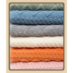 Stretchy Soft Cotton Fabric - Plush Home Wear Material 165cm