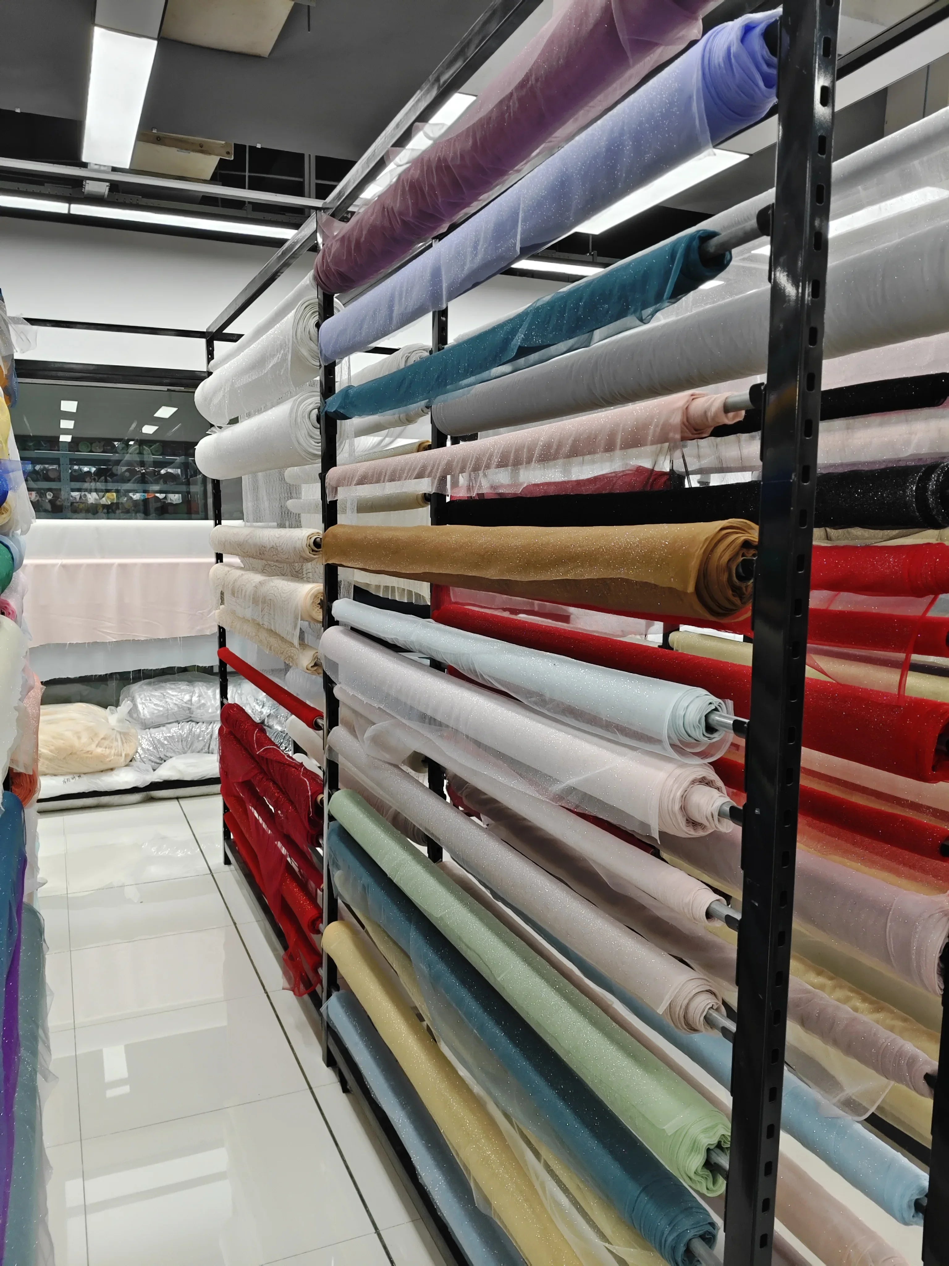 Solid Color Soft Mesh Powder Spraying Gold Sewing Headband Fluffy Skirt Evening Dress DIY Scene Decoration Mesh