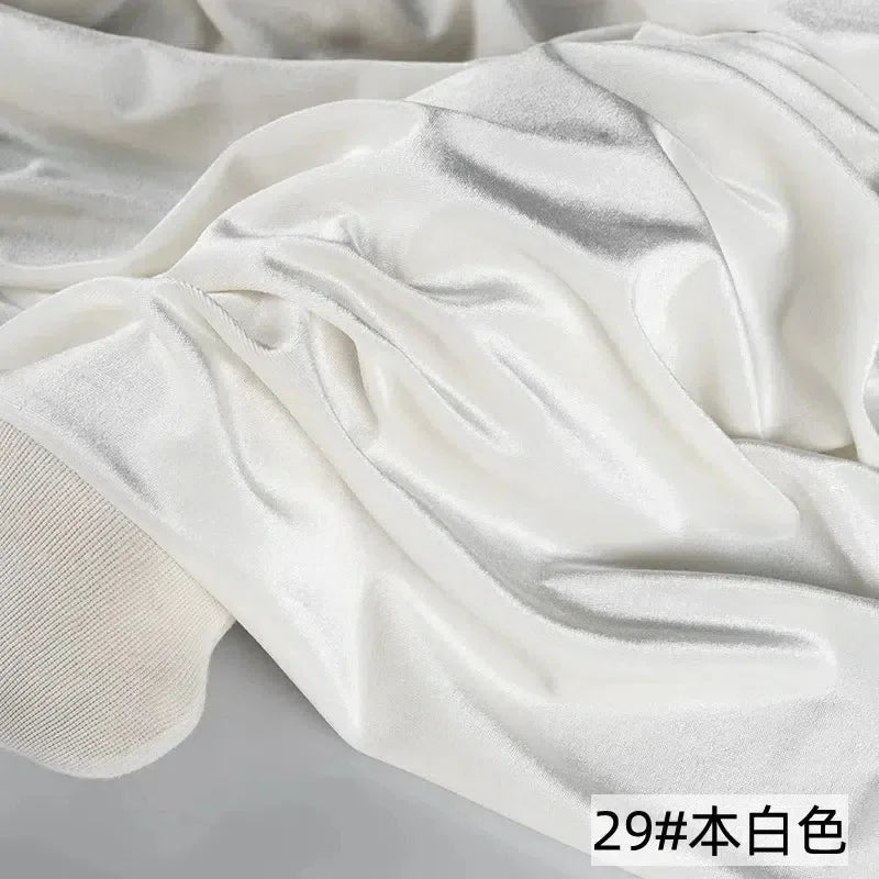 Solid Velvet Fabric - Glossy Four-Sided Elastic Material 160cm
