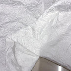 3D Relief Jacquard Fabric - Lustrous for Bridal & Formal Gowns