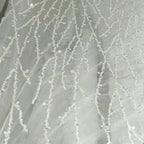 Luxury Sequin Beaded Lace Mesh - Wedding Dress Gown Costume DIY Couture Fabric