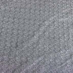 Tejido de malla hueca ligera de seda blanca con encaje creativo, perspectiva para decoración de bodas, ropa de diseñador, tela de hilo ligero