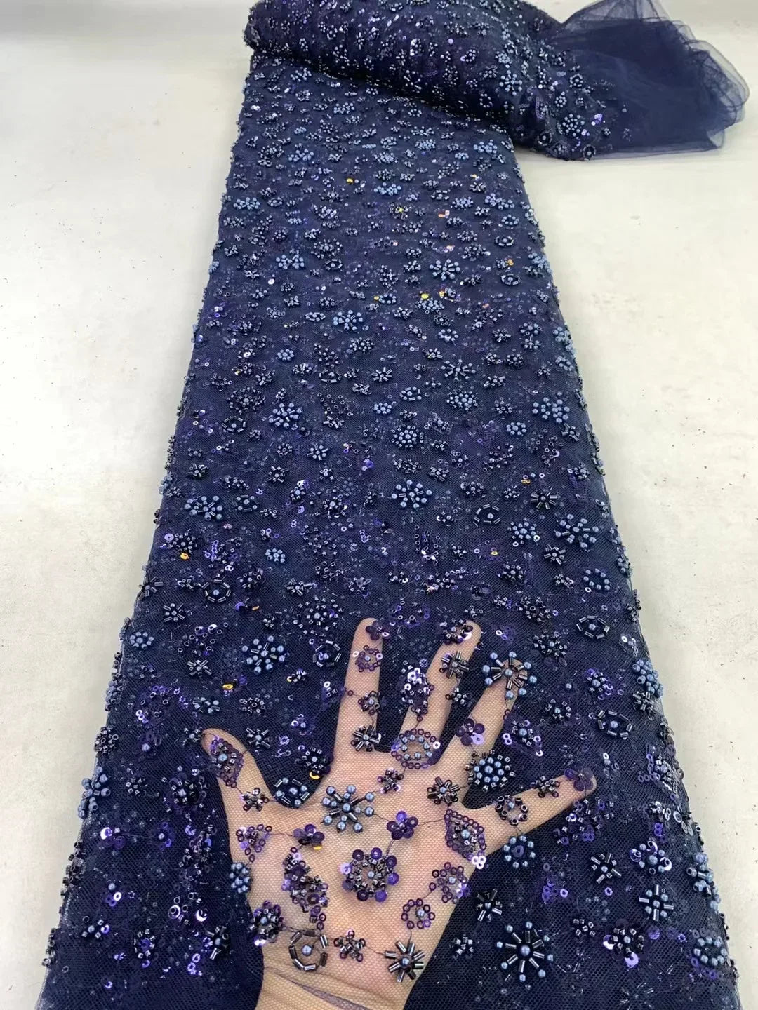 Tubo de cuentas brillantes y exquisitas de 23 colores para bordar uñas, flores tridimensionales, lentejuelas, tela para coser vestidos de noche.