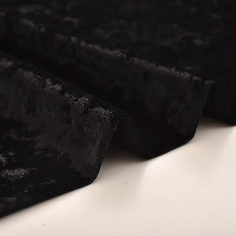 Thick Ice Flower Velvet Fabric - Soft Upholstery Material 150cm