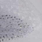 Gold Embroidered Christmas Tree Organza - Festive for Holiday Décor