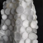 قطعة دائرية مجسمة من القماش الشبكي لخياطة فستان زفاف أو فستان سهرة أو فستان تخرج أو تصميم قماش بنفسك