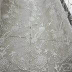 New Bird Pattern Lace Embroidery Transparent Yarn Fabric DIY Wedding Dress Fashion Dress Lace Fabrics For Sewing