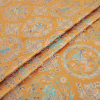 قماش جاكار بروكار أنيق - مادة بنمط تقليدي