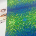 قماش قطني كتان مطبوع عليه رسومات زيتية عالية الجودة لمفارش الطاولات والستائر ومشاريع الحرف اليدوية والديكور المنزلي