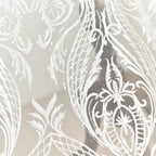 European Embroidery Lace Fabric Wedding Dress Handmade DIY Material Clothing Dress Decorative Fabric White