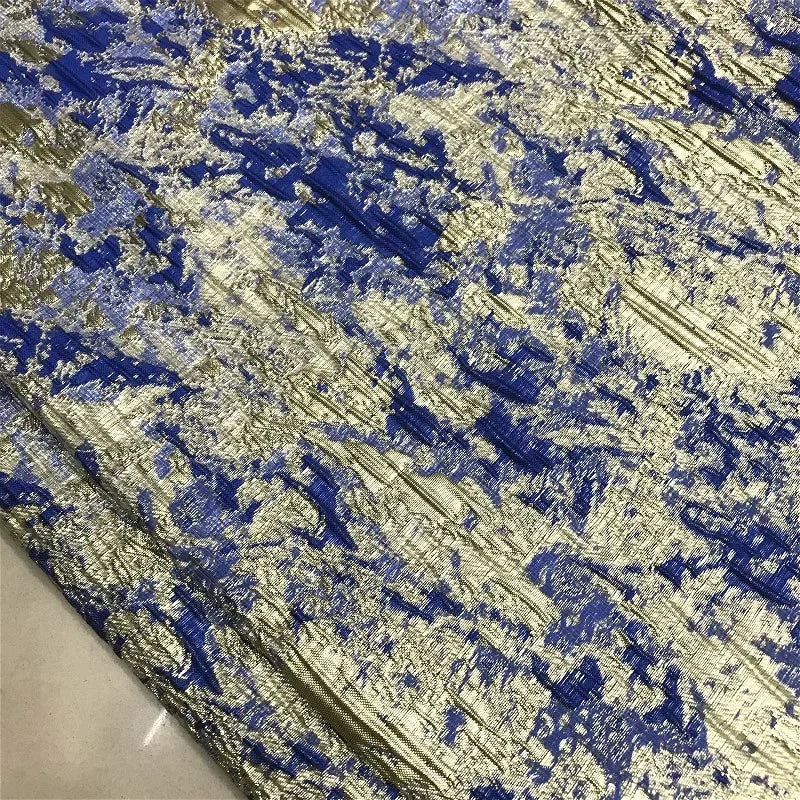 Hilo dorado, relieve tridimensional, pintura con tinta, ropa, tela, costura, vestido, vestido de noche, abrigo, tela de diseñador DIY