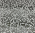 White Lace Flower Hot Stamping Silver Mesh Wedding Scene Background Fabric Wedding Veil Dress Soft Mesh Fabric