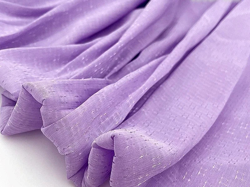 أقمشة الخياطة ملابس نسائية ملابس أطفال أورجانزا جاكار نجمة مجعدة قماش خفيف الوزن منسوجات كوتور