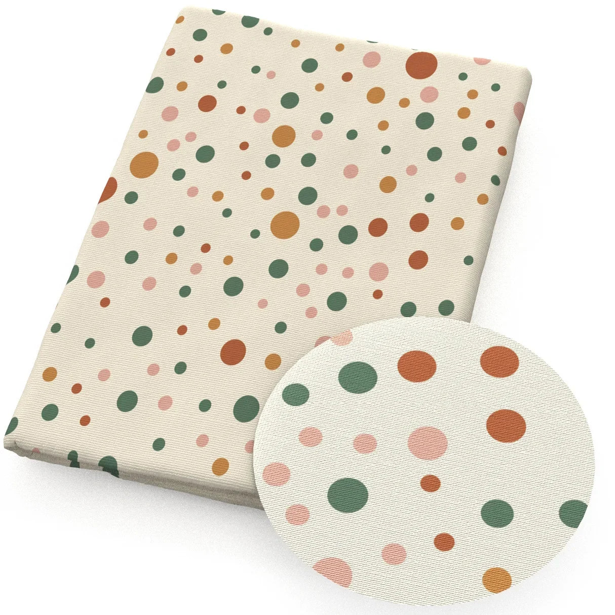 Rainbow geometric heart pattern fabric sewing children's clothing DIY patchwork bags curtains tablecloths home textile fabrics