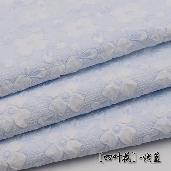 نسيج فقاعي منقوش بنقشة ماكارون، خفيف الوزن، قطن ثلاثي الأبعاد، مادة سترة مبطنة، نمط عطر صغير، نسيج معطف منتفخ