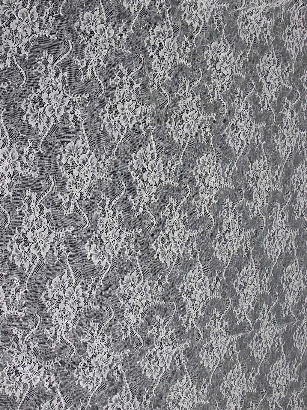 Vestido de novia con bordado de lentejuelas, encaje blanco cosido, encaje hecho a mano, material de bricolaje, accesorio de diseñador